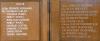 Southwell Minster Parishioners - left panel 1939-45 names + 1914-18 additions