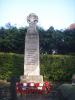 Burghwallis Memorial - Front, including WW1 inscriptions