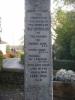 Burghwallis Memorial - Side, including WW2 inscriptions