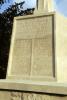 Face 1, WW1 names after maintenance c2004. West facing.