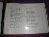 Roll of Honour opened at an example page 