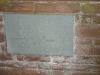 Tablet at Lych gate