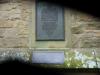 Natland, external WW1 Plaques