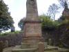 Alsager Bank obelisk with WW2 names