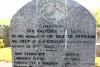 Memorial to crew of S.S. GIRALDA sunk 30th January 1940 - Inscription