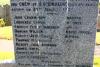 Memorial to crew of S.S. GIRALDA sunk 30th January 1940 - Names