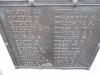 1st world war names plaque R - Y