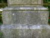 R. D. Sharpe, faded memorial inscription.