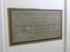 Foundation stone (in original location within the Hospital)